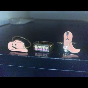 Cowgirl Ring Set 🐮 🤠